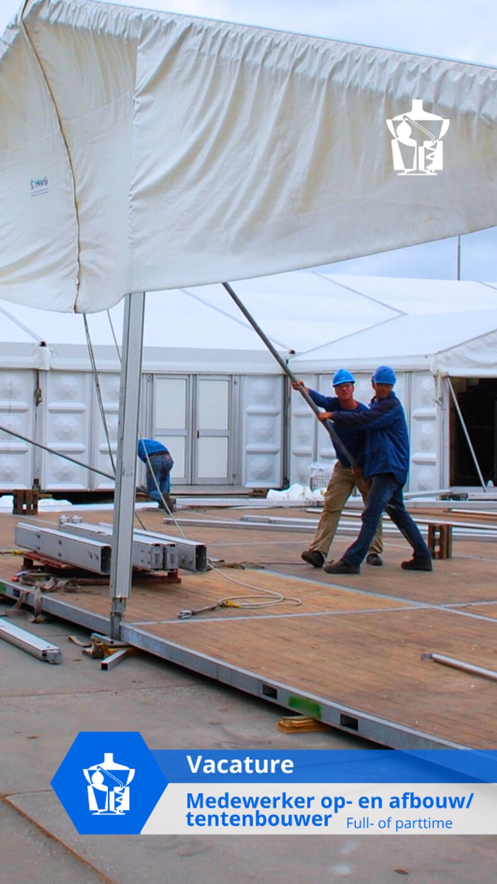Medewerker op- en afbouw/tentenbouwer