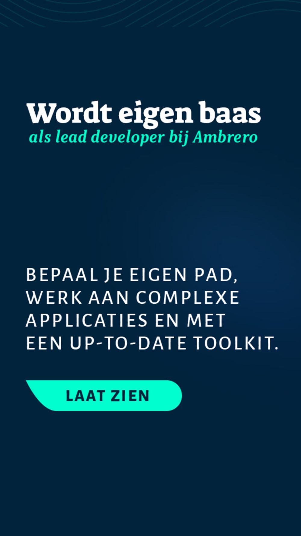 Lead java developer 